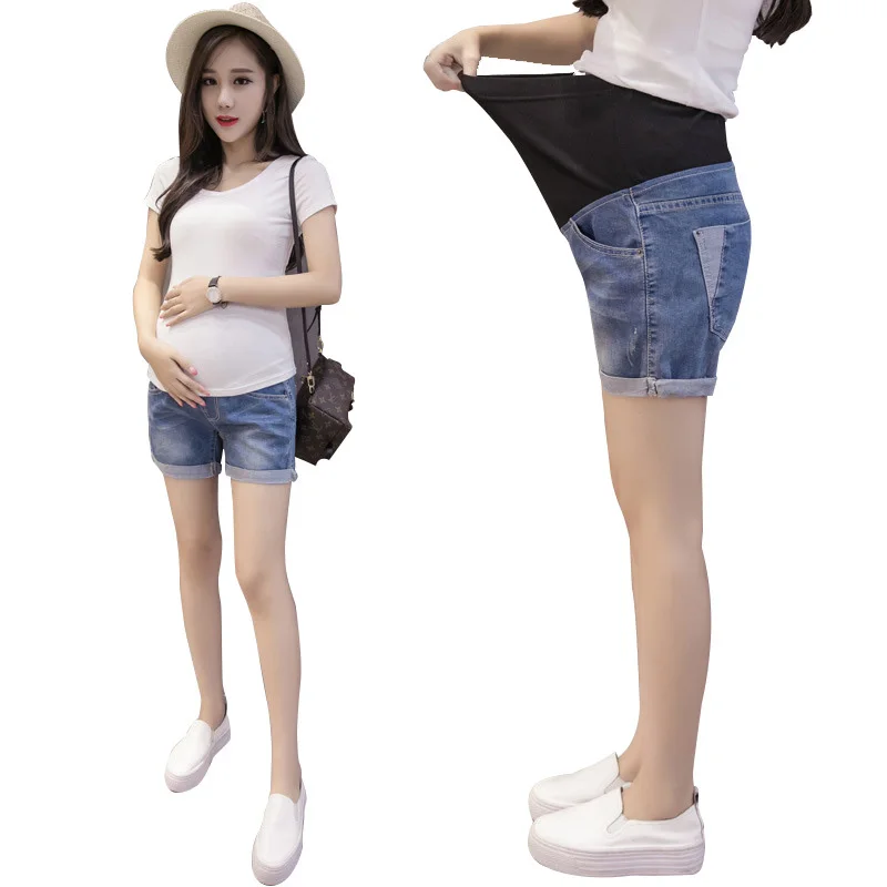 Verano De 2019 Pantalones Cortos De Mezclilla De Maternidad Ultra