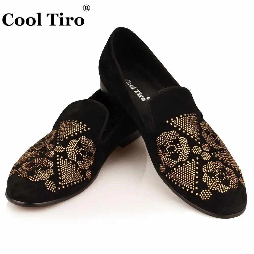 Rhinestones Loafers men Flats (4)