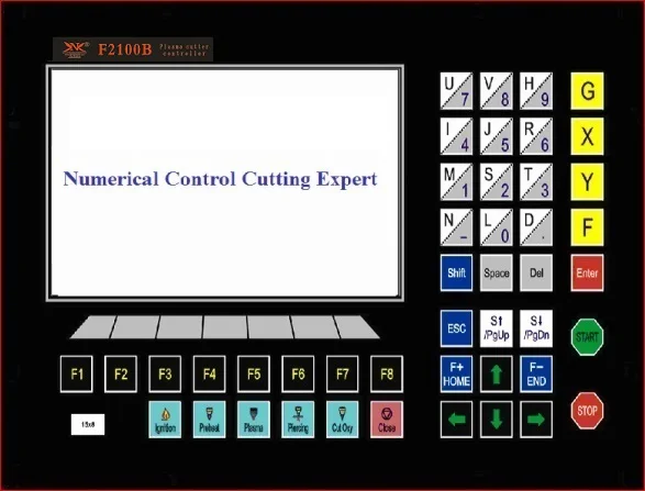 Плазменный резак Система ЧПУ числовым программным управлением резки эксперт F2100B