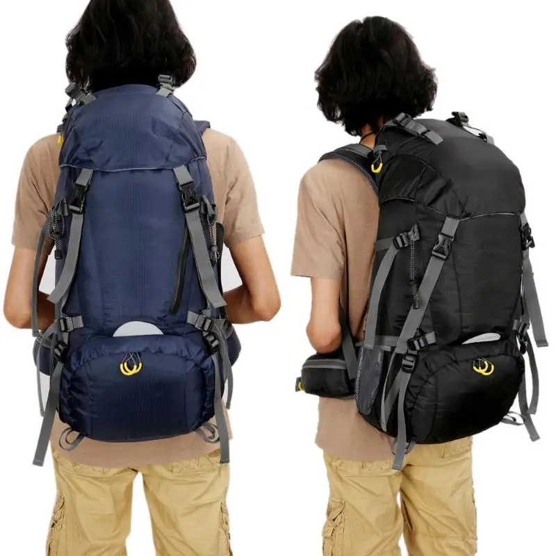 

60L Waterproof Bag Tactical Backpack Hiking Trekking Camping Rucksack Pack Bike Bicycle Bag Mountaineering Climbing Knapsack