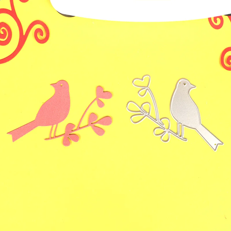 Bird Metal Cutting Dies Stencil Scrapbook Paper Card Craft Embossing Die Cut 1PC