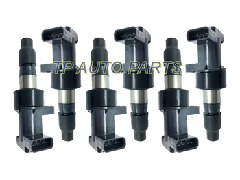 

6 PCS Ignition Coil for Ja-guar S-Type X-Type 01-08 OEM 6R83-12A366-BA 6R8312A366BA C2S42673