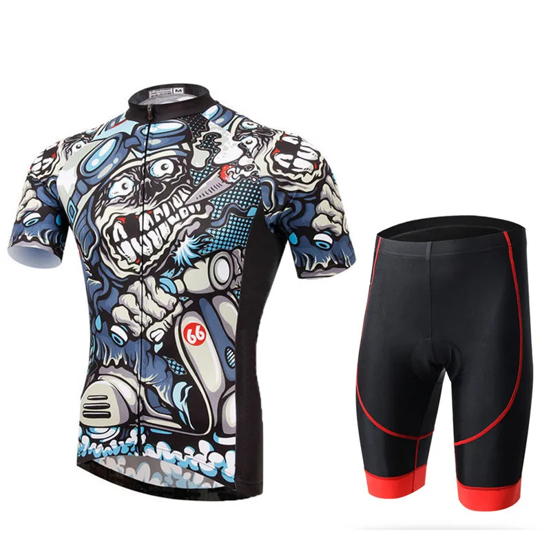 Color 11 Weimostar Pro Team Велоспорт Джерси Набор горные гонки спортивный мотоцикл Джерси костюм короткий рукав мотобайк, велосипед, велотренажер одежда - Цвет: Color 11