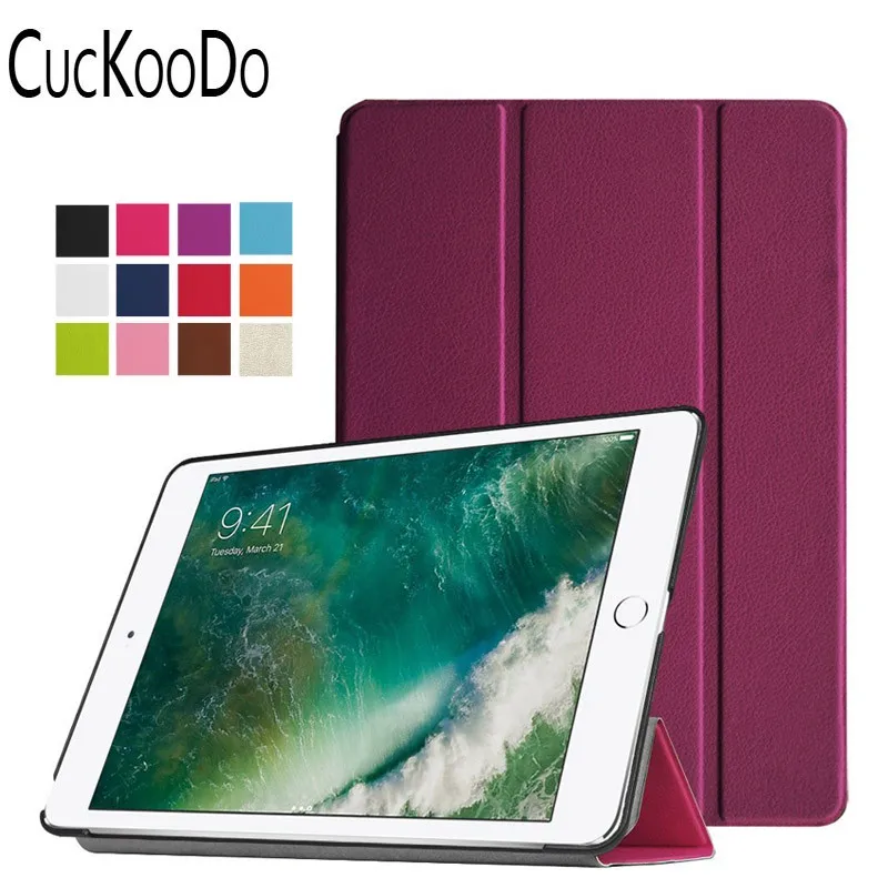 CucKooDo 50 шт./лот ультра тонкий легкий умный чехол с функцией автоматического пробуждения/сна для Apple iPad 9," релиз планшета