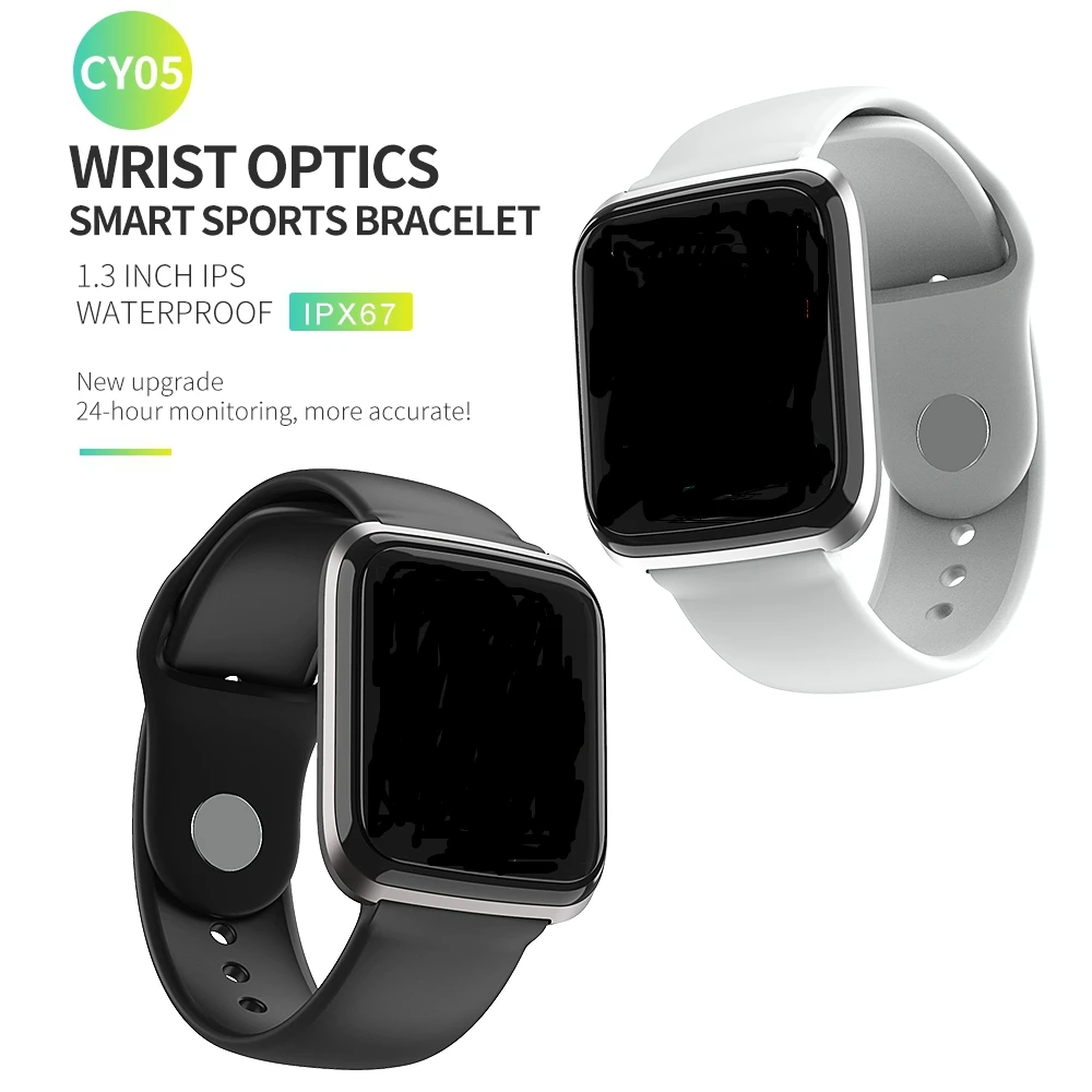 

CY05 Smart Watch Men Woman Smartwatch Heart Rate Blood Health Monitoring Pressure Health Fashion Smart clock For Xiaomi PK IWO