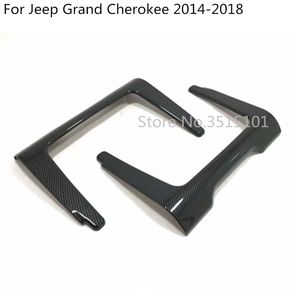 Накладка на заднее сиденье автомобиля 2 шт. для Jeep Grand Cherokee 2014 2015 2016 2017 2018|Лепнина