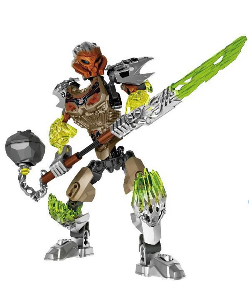 2019 BIONICLE 90 шт. Pohatu Stone Land Guardian фигурки строительный блок кирпичи сборочные игрушки для детей подарок