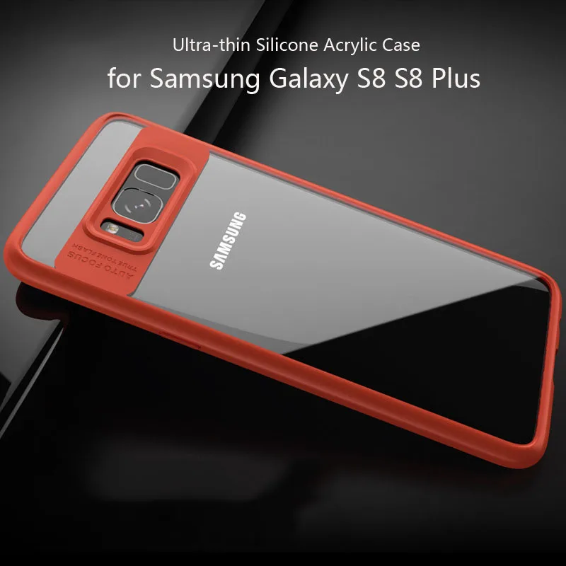 TPU+Acrylic Cases Shockproof Back Case Cover for Samsung Galaxy S8 S8
