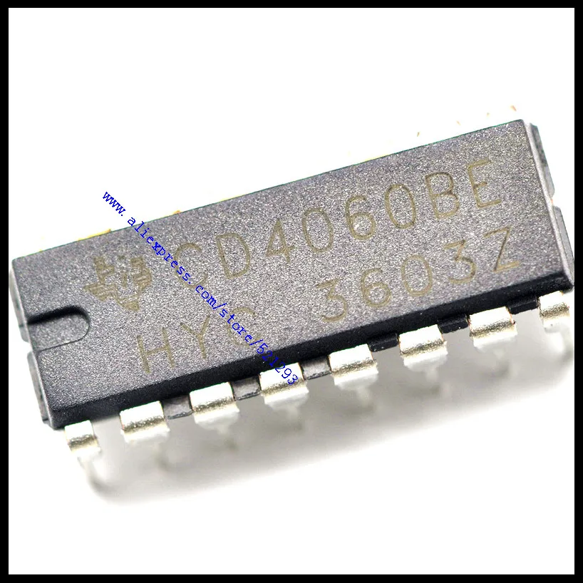 NEW CD4060BE HEF4060 HCF4060 14 stage binary counter serial divider ...