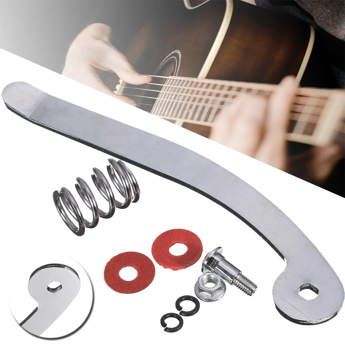 

Spring Tremolo System Arm Nut Whammy Bar With Accessories For LP TL SP Guitar Electric Guitar Accessories