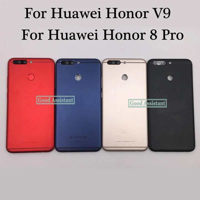 95% для huawei Honor 8 Pro DUK-L09/Honor V9 DUK-AL20 DUK-TL30 задняя Батарея крышка дверца батарейного Корпус чехол сзади Стекло запчасти