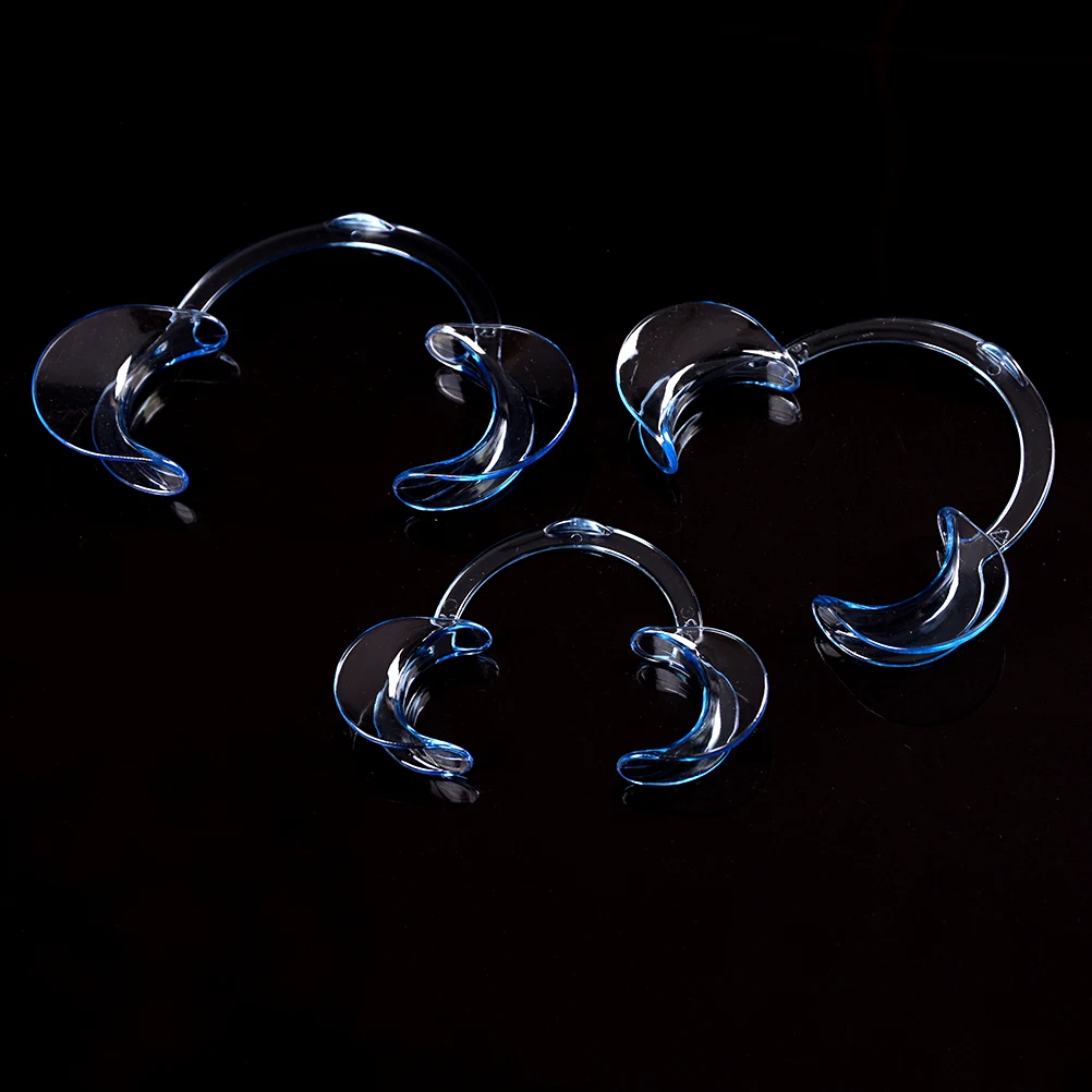 

3 Sizes C Type Dental Check Teeth Dentist Mouth Opener Repeat Use Health Care Whitening Lip Cheek Retractor