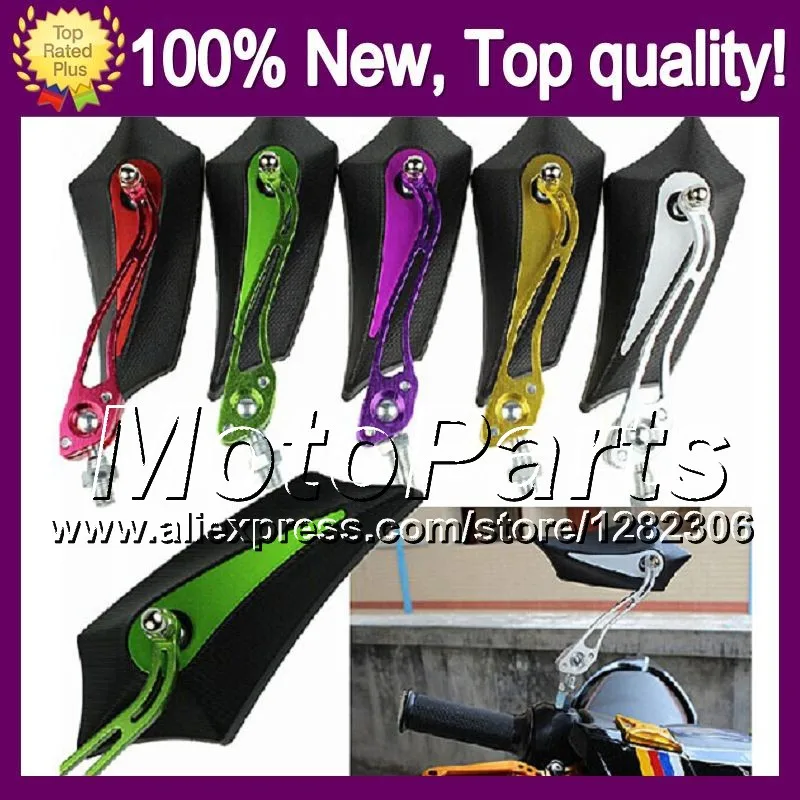 Хром заднего вида боковые зеркала для HONDA CBR400RR NC29 90 - 94 цб рф 400RR CBR400 RR 400 рублей 91 92 93