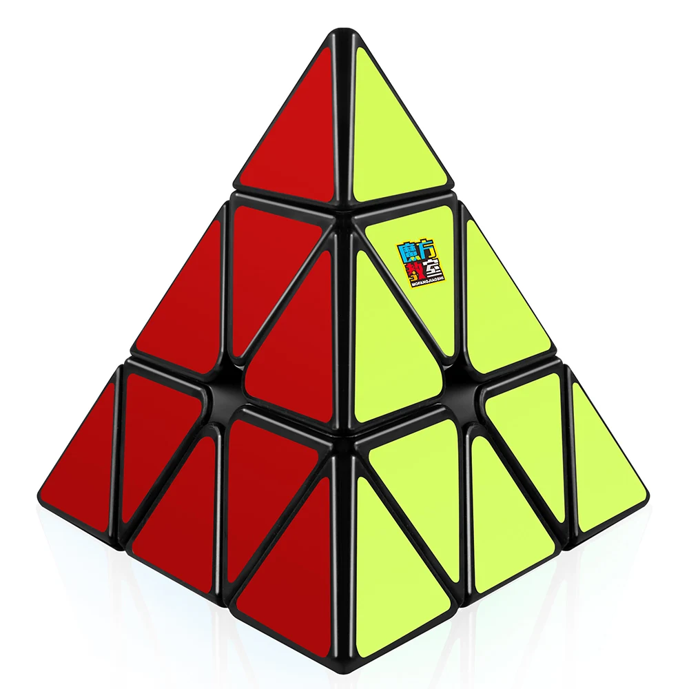D FantiX Moyu Mofang Jiaoshi pyramid 3x3 скоростной куб 3x3x3 магический треугольный пазл игрушки