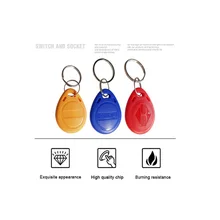10 шт. EM4100 125 кГц ID значок rfid-брелок бирки llavero Porta Chave карта Наклейка брелок жетон кольцо близость чип