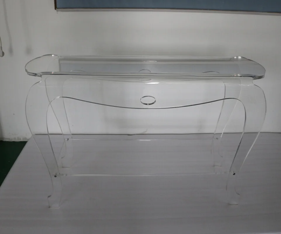 Элегантные подставки для столов столик под раковину Lucite 120 Вт 40 76 см|acrylic console