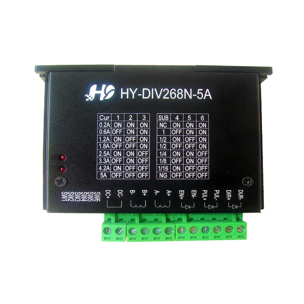 

New CNC Single Axis TB6600 0.2-5A Two Phase Hybrid Stepper Motor Driver Controller