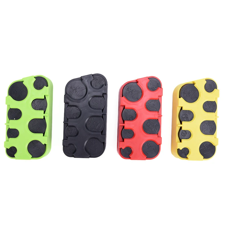 Organizador de monedero para colección de monedas, para cambiador de monedas de autobús, Taxi, coche, Mini dispensador de monedas de Euro, caja de almacenamiento de plástico|storage box coin|coin holders box