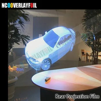 

HOT Sale! Rear Projector Film Self Adhesive Holographic 6x1.524 Meter