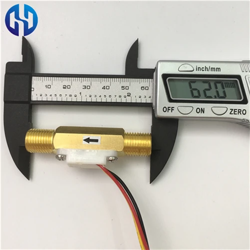 -BG1-4 water brass hall flow rate sensor meter  (12)