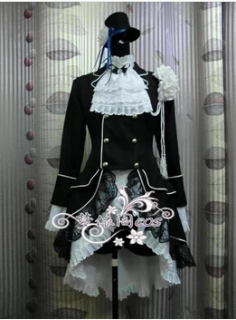 Free shipping font b Anime b font Kuroshitsuji Black Butler font b Cosplay b font Ciel