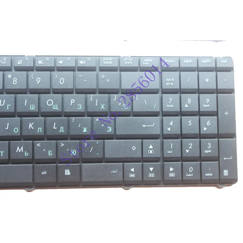 Русская клавиатура для ноутбука ASUS K54 K54C K54D K54H K54L K54LY K54S K54SL K54HR K54HY X54C X54L X54LY N53TK черный RU Клавиатура ноутбука