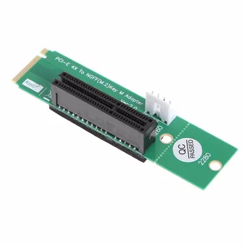 

NEW NGFF M2 2260 2280 M.2 SSD Card To PCI-E 4X Slot Riser Card M Key M.2 SSD PCI Express Adapter Converter