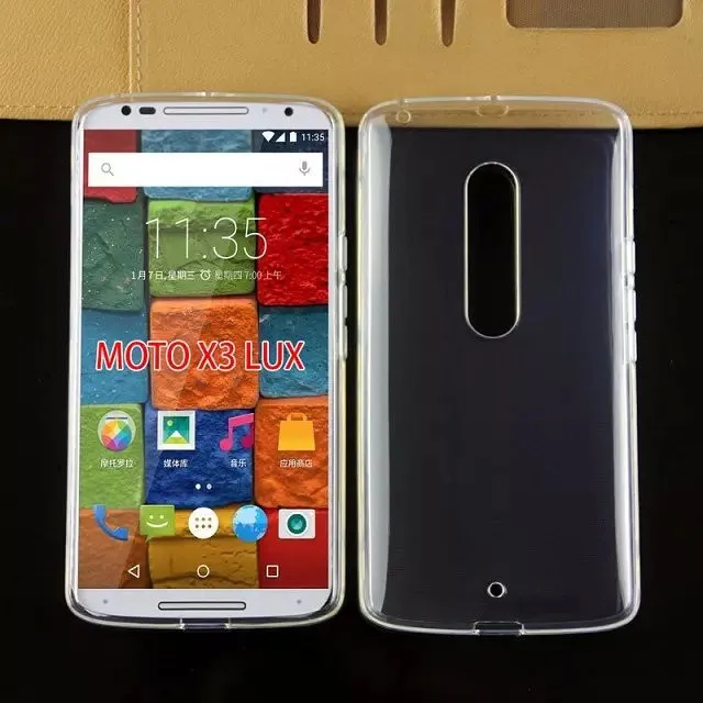 Gligle Мягкие TPU силиконовый чехол для MOTO x3lux X3 Lux защитный чехол В виде ракушки