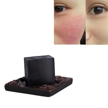 Органическое травяное эфирное масло мыло Отбеливающее мыло ручной работы удаление акне Глубокая очистка пор смазка уход за лицом уход за волосами инструмент для ванной