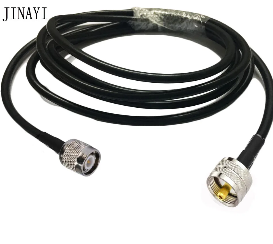 Rg58 503 Uhf Male Pl259 To Tnc Male Connector Rf Coaxial Coax Cable