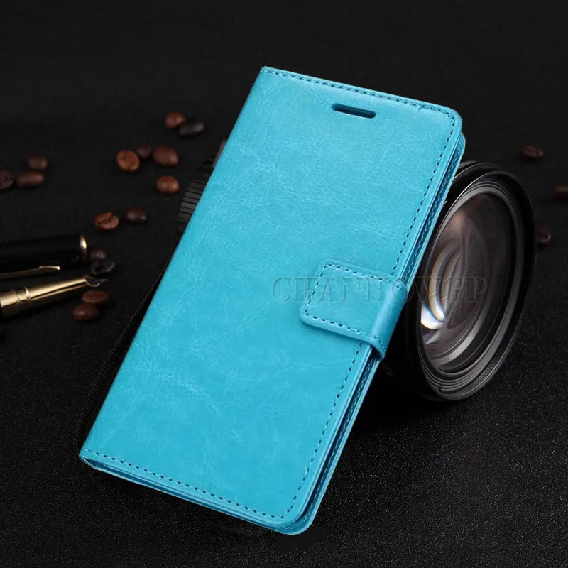 Кожаный чехол-книжка для Xiaomi Mi 9 9T 8 SE A1 A2 Lite F1 Redmi K20 7A 6 6A S2 Note 7 Note 6 Note 5 Pro Global Wallet Funda - Цвет: Синий