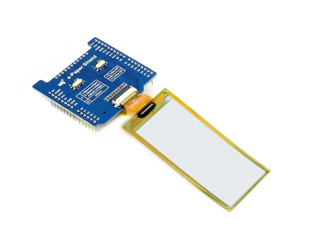 Hat para Raspberry Waveshare Polegada Flexível E-ink Display pi 2.9 - Imagem 4