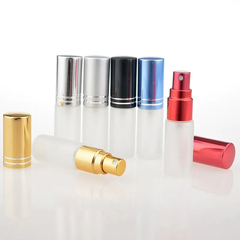 10-100pcs/lot5ml/10ml/15ml Clear Thin Glass Perfume Bottle Spray Atomizer Empty Sample Vials Refillable Mini Sprayer Parfum