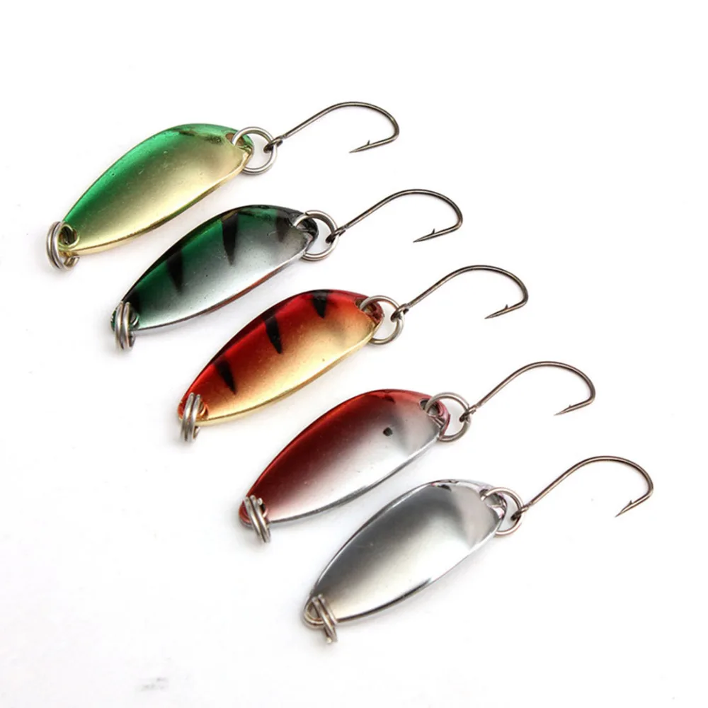  5Pcs Fishing Lure Deep Swimming 3g Hard Bait Available Tight Wobble Slow Floating Fishing Tackle