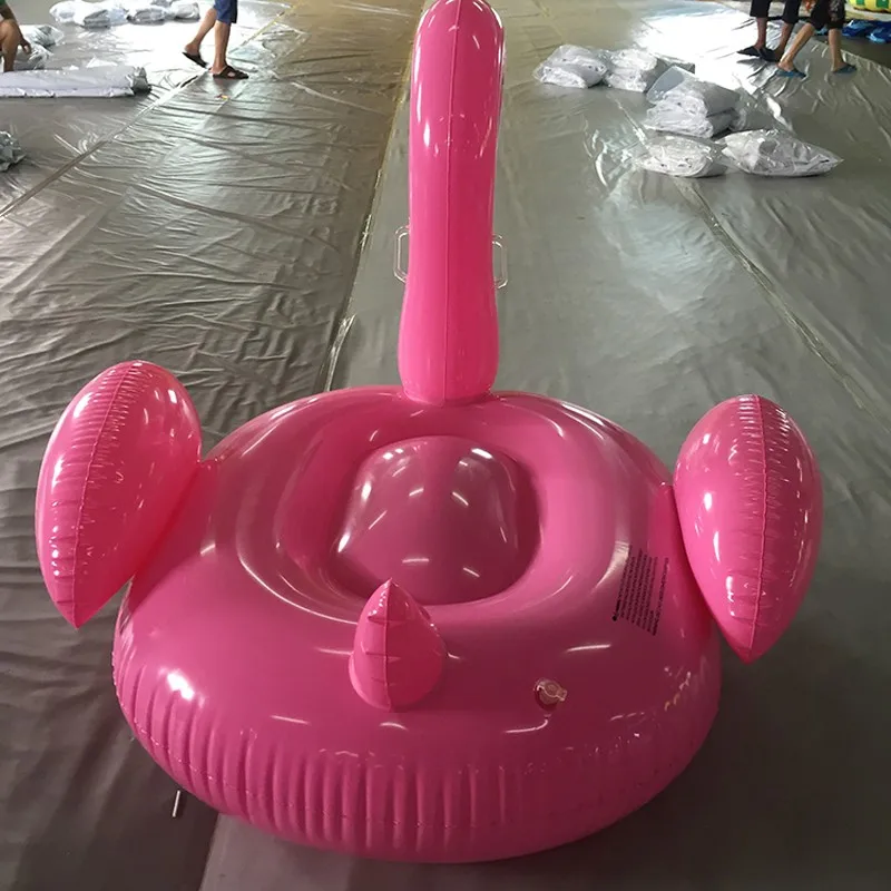 150 см, 60 дюймов, гигантский надувной фламинго, Женский бассейн, Розовый Лебедь, милые вечерние водные игрушки для взрослых и детей