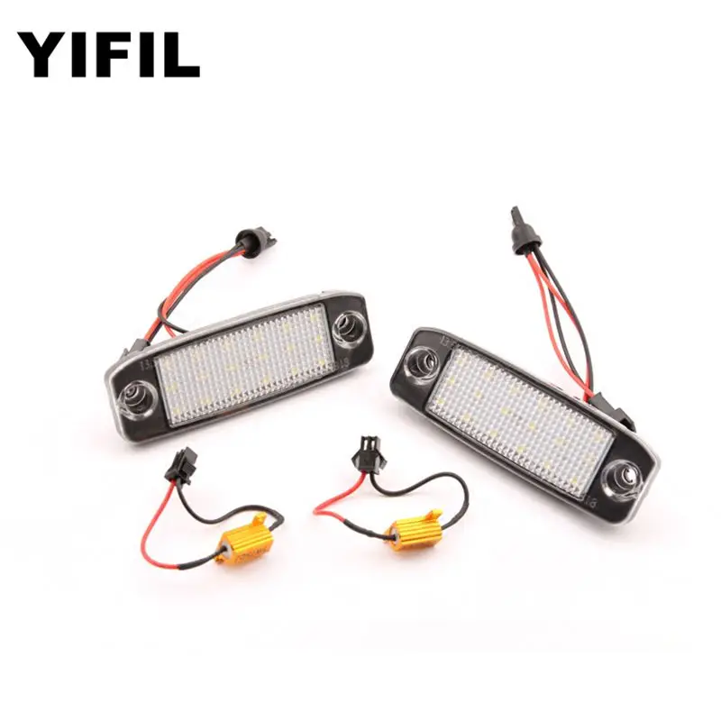 2 шт./лот 18LED 3528SMD лампа номерного знака для Hyundai Sonata 10 YF 10MY GF 10(Sonata Australia) 2010-яркий