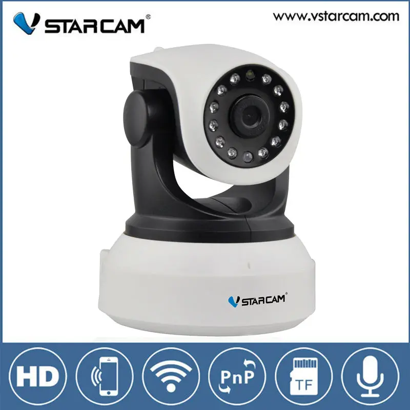 Vstarcam C24S Full HD 1080P 2MP WIFI IP Camera Indoor Infrared Dual IR-Cut Dome Night Vision Wireless Onvif Security | Безопасность и