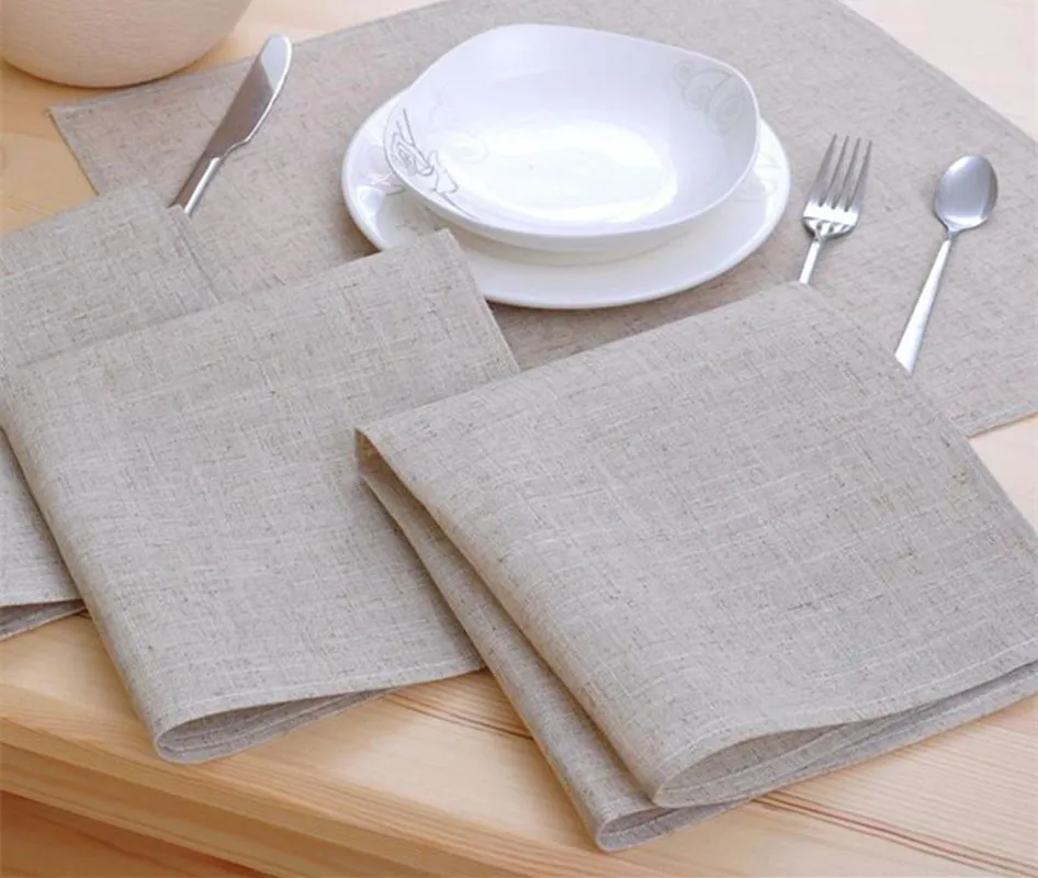 Online Buy Wholesale 100 linen napkins from China 100 linen napkins