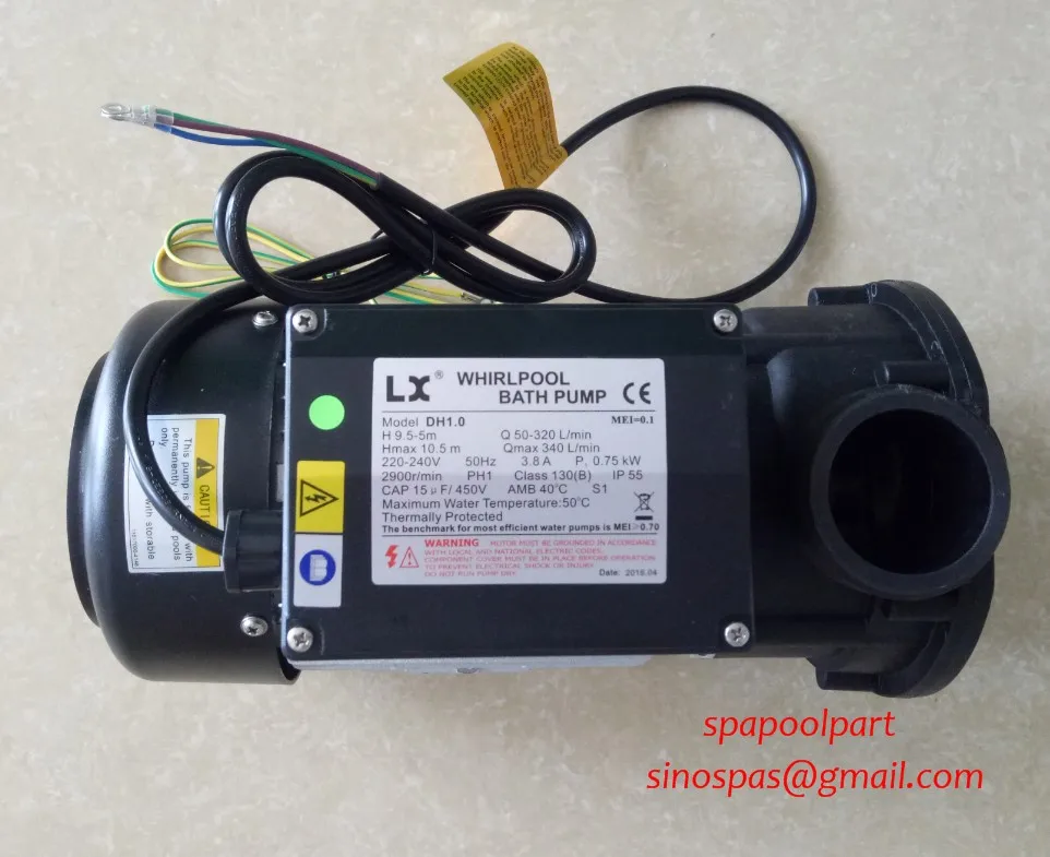 Джакузи LX DH1.0 гидромассажная ванна спа насос 1HP дешевле насос|pump adaptor|pump septicpump |
