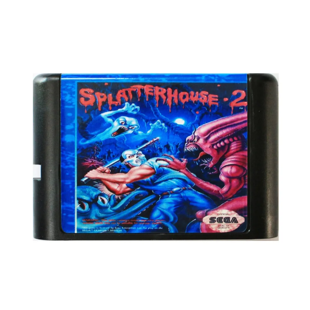 Splatter House 2 16 бит MD игровая карта для Sega Mega Drive SEGA Genesis|Картриджи| |