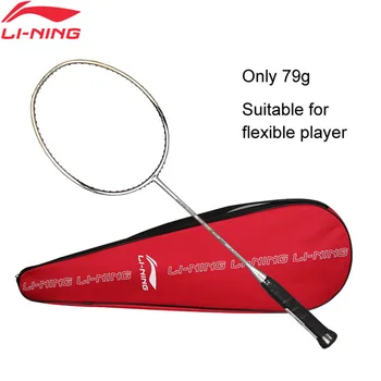 

Li-Ning WINDSTORM 700 Badminton Single Racket Carbon Fiber Defensive Light LiNing Rackets AYPJ022 EONF17