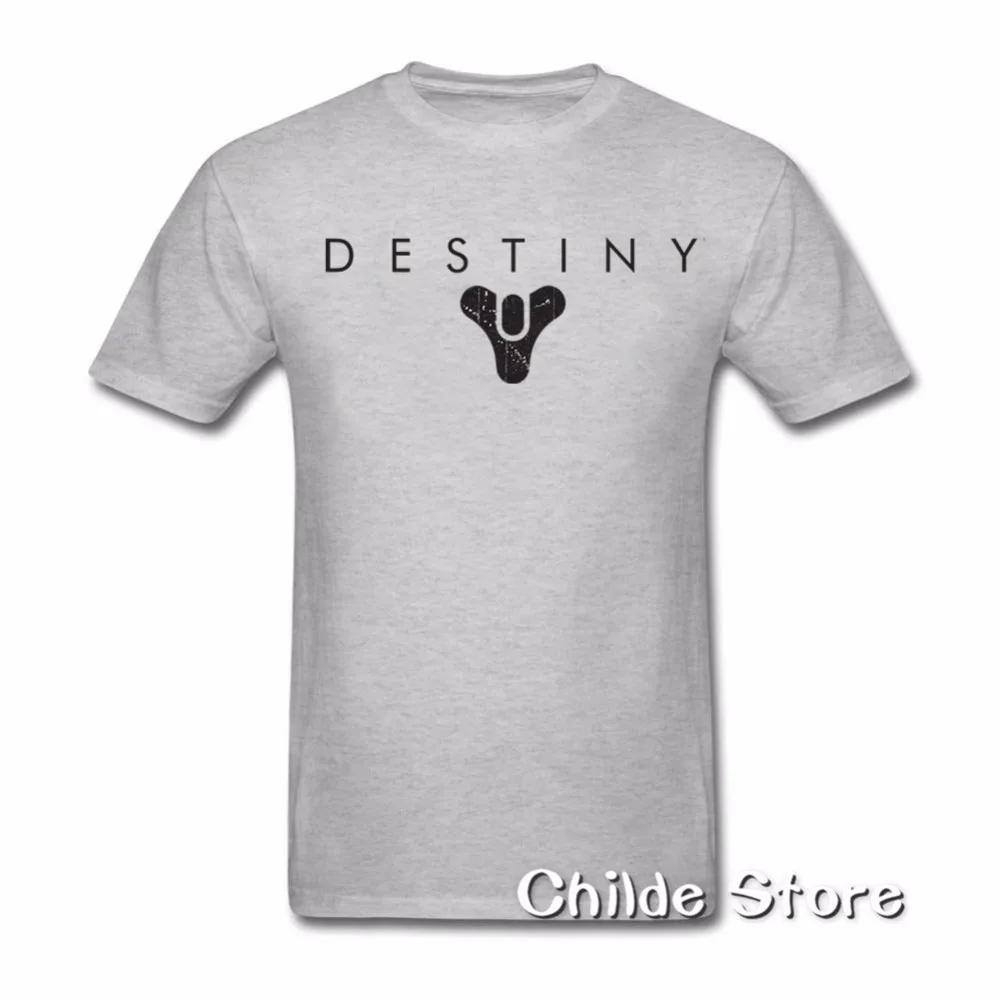 DESTINY LOGO video game Gaming T Shirts Men classic Tees T Shirts COOL