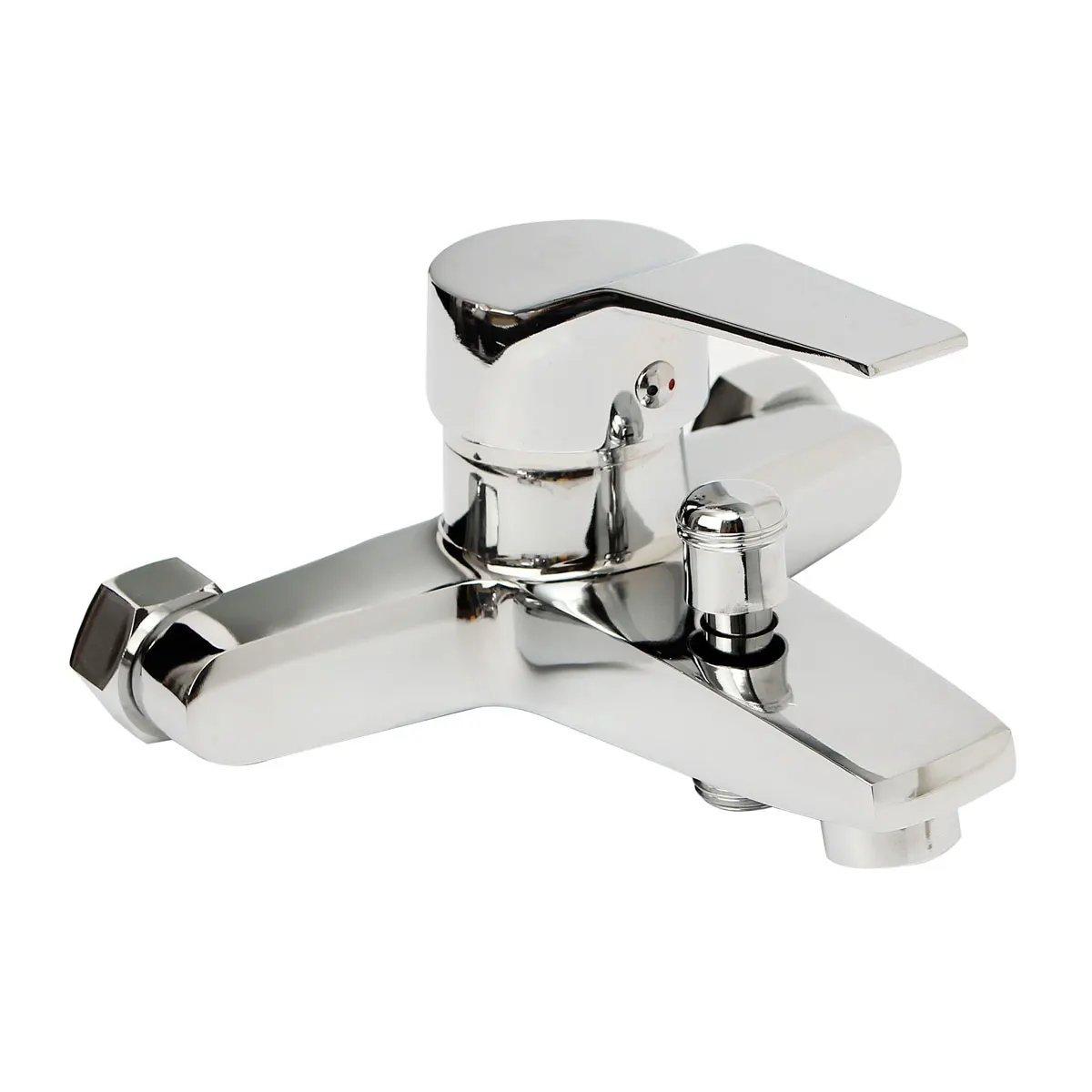 

Chrome Finish Wall Mounted Bathroom Faucet Bath Tub Mixer Tap Shower Faucet Thermostatic Shower Mixer Hot/Cold Water
