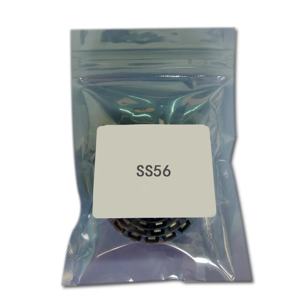 100 шт./лот диод Шоттки SS56 5A 60 В SMC/DO 214AB SMD|schottky diode|ss56 diode5a diodes |