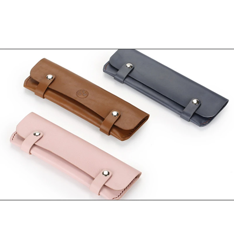 1Set Acrylic Leather Template Home Handwork Pen Bag Writing Case Leathercraft Sewing Pattern Tools Accessory 19*7*2cm