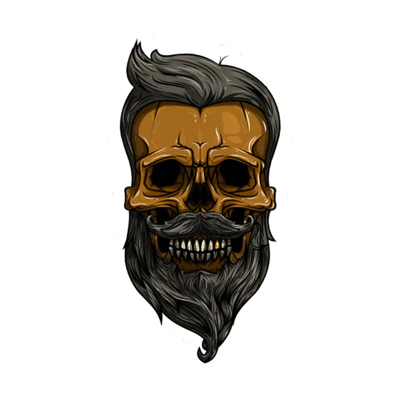 

Funny Skull PVC Car Sticker Funny Window Decals Creative Stylish Wrap Truck Stylish Decor Automotive Products