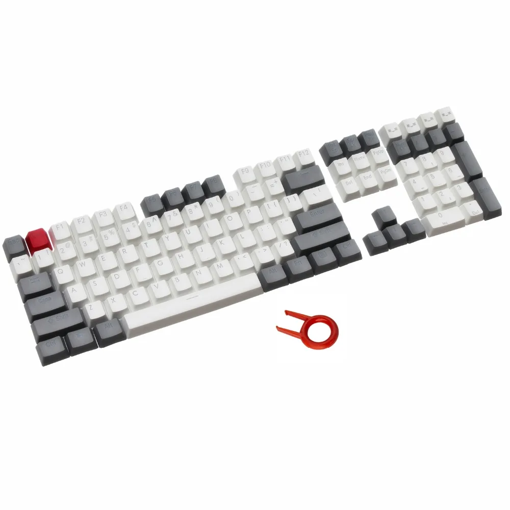 Колпачки для клавиш с подсветкой PBT колпачки верхней печатью Cherry MX 109