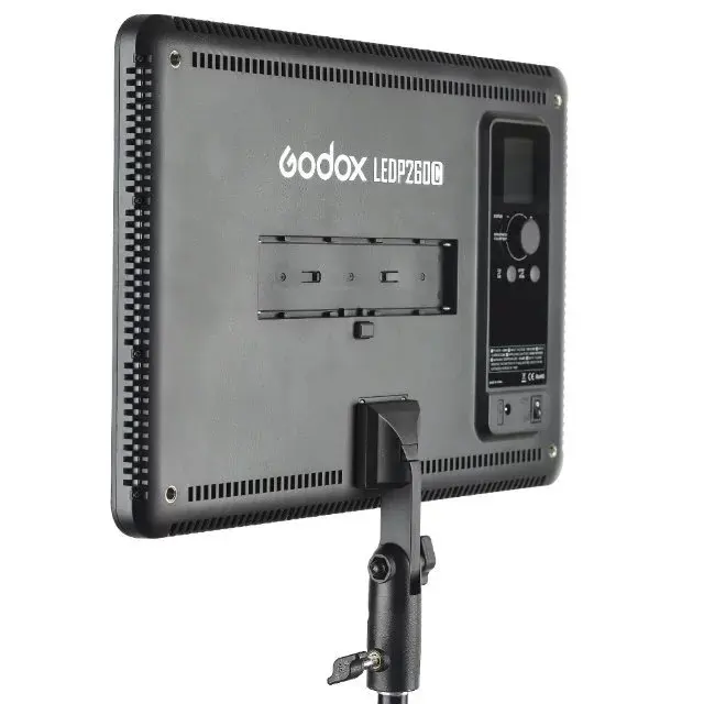 Осветительная Светодиодная панель Godox для видеосъемки 3300K ~ 5600K камеры + адаптер