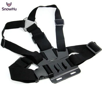 

SnowHu for Gopro Accessories Chest Strap Belt Head Strap Mount For Gopro Hero 8 7 6 5 4 Xiaomi Yi 4K eken Action Camera GP27