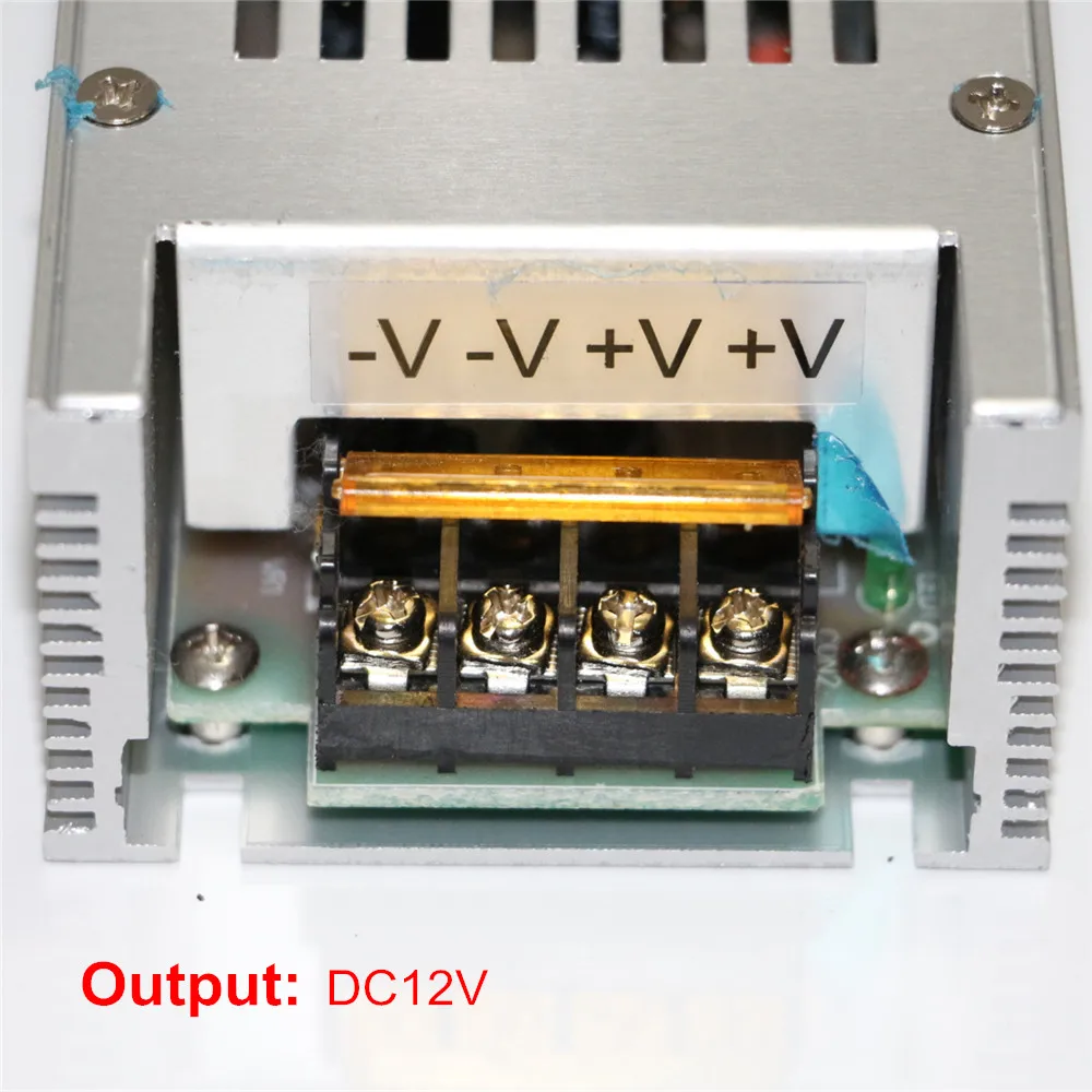 Мини размер светодиодный источник питания 12 В 5A 8.5A 10A 12.5A 15A 20A высокое качество 110 В 220VAC вход 12VDC выходной трансформатор